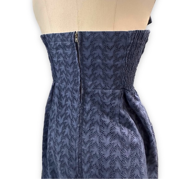 Anthropologie by Girls from Savoy Eyelet Branch Halter A Line Dress size 6 - Picture 12 of 16